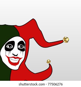 the vector abstract joker background eps 10