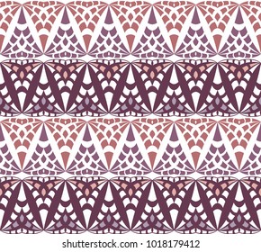 Vector abstract lace hand drawn outline seamless pattern