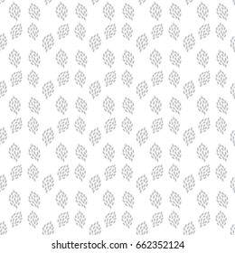 Vector abstract leaves pattern. Geometric background