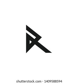 Vector abstract letter R logo. Design concept letter R template. Modern R mark
