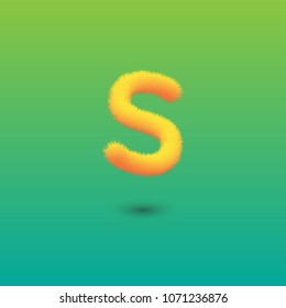 Vector abstract letter S logo template