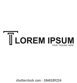 Diseño del logotipo de la letra T del vector abstract para tecnología. Diseño del logotipo de la carta conceptual moderna T