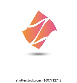 Vector abstract letter Z logo