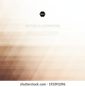 Vector abstract light beige background with subtle geometric texture