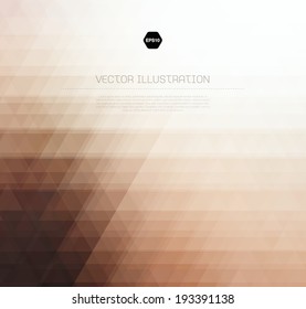 Vector abstract light beige background with subtle geometric texture