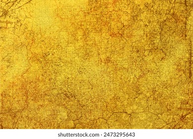 Vector abstract light gold effect, grunge texture and gradient color for luxury wallpaper, template banner, background. Illustration modern graphic design, bright yellow shiny metal with blank space