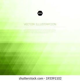 Vector abstract light green background with subtle geometric texture