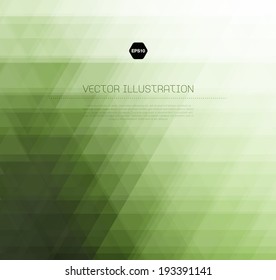 Vector abstract light green background with subtle geometric texture