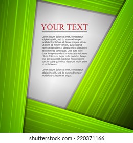 Vector abstract light green background with subtle geometric texture