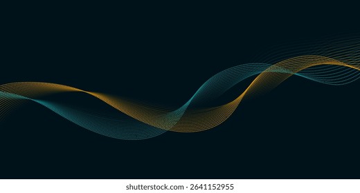 Vector abstract light lines in high speed technology concept. Image of speed on the road. Abstract background with neon glow.
