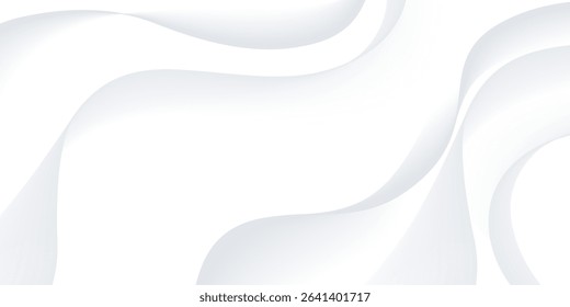 Vector abstract light lines in high speed technology concept. Speed ​​on road image. Abstract background with glow.
