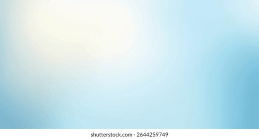 Vector abstracto de luz naturaleza azul gradación azul y fondo de gradiente de color claro 