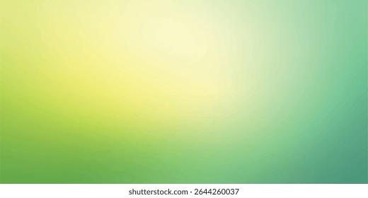 Vector abstract light nature green yellow white gradation blue and light gold color gradient background