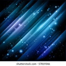 vector abstract lights  background