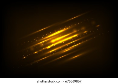 Vector abstract lights background.