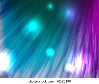 vector abstract lights background