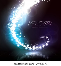 Vector Abstract Lights Effect