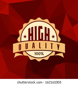 vector abstract lights high quality medal label seal on brilliant glittering creative background texture vector abstract lights color colour star texture special conceptual scene new modern sign contr