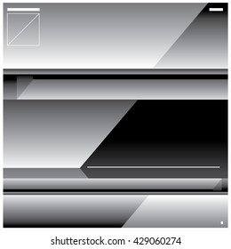 vector abstract line and angular metal background pattern
