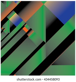 vector abstract line and angular metal background pattern