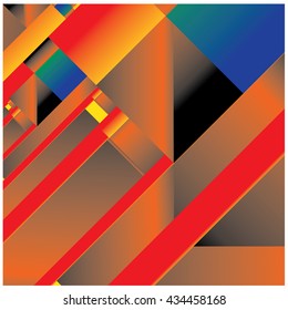 vector abstract line and angular metal background pattern