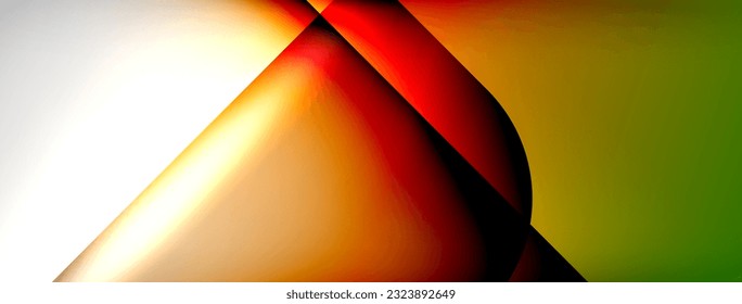 Vector abstract line background with glowing effects and shadows. Vector Illustration For Wallpaper, Banner, Background, Card, Book Illustration, landing page