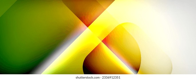 Vector abstract line background with glowing effects and shadows. Vector Illustration For Wallpaper, Banner, Background, Card, Book Illustration, landing page