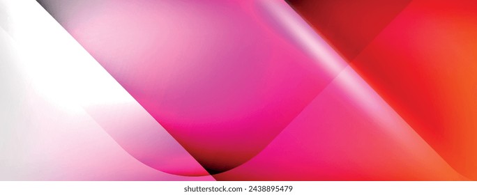 Vector abstract line background with glowing effects and shadows. Vector Illustration For Wallpaper, Banner, Background, Card, Book Illustration, landing page