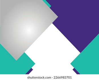 Vector abstract line colorful landing page flat background vector design