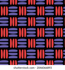 Vector abstract lines pattern on black background