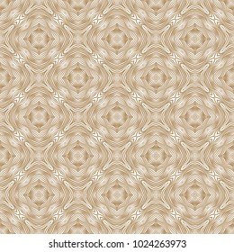 Vector abstract lines pattern. Waves background with distortion effect. Optical illusion.