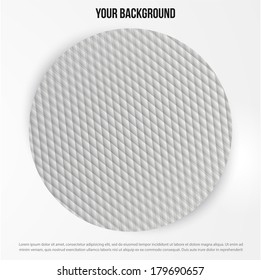 Vector abstract lines template. Object web design