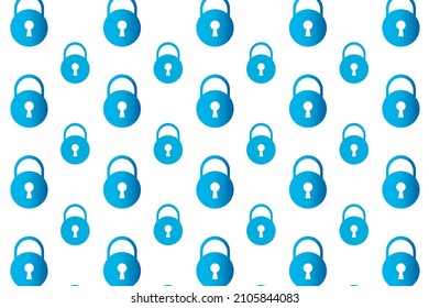 Vector Abstract Lock Pattern Background
