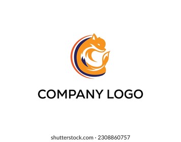 Vector abstract logo and branding fox logo design templates in trendy linear minimal style. Perfect logo for business related to industry. creative logo design vector template.