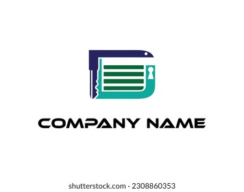 Vector abstract logo and branding lock key logo design templates in trendy linear minimal style. Perfect logo for business related to industry. creative logo design vector template.