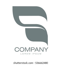 Vector abstract logo. Business Icons. Company identity. Icon isolated on white background. Graphic design editable for your design.
