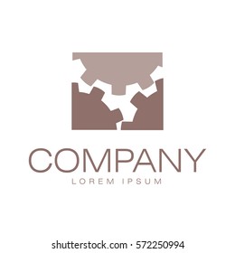 Vector abstract logo. Business Icons. Company identity. Icon isolated on white background. Graphic design editable for your design.