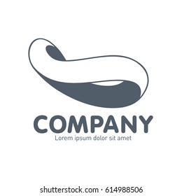 Vector abstract logo. Business Icons. Company identity. Icon isolated on white background. Graphic design editable for your design.