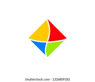 Vector abstract logo design elements