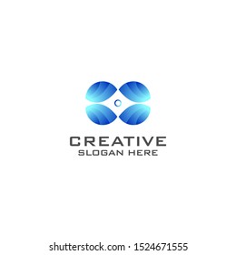 Vector Abstract Logo Design Elements