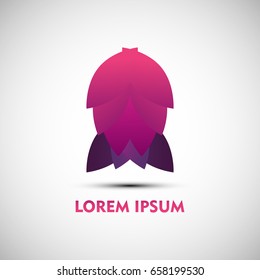 Vector abstract logo design elements. Colorful icons. branding emblem