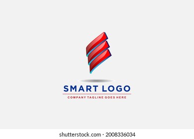 vector abstract logo design Letter E Logo Design Template, usable logo for business. industry. technology company logo design template