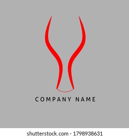Vector abstract logo design. Modern icon concept.