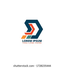 Diseño de logotipo abstracto vectorial perfecto para empresas y marcas. EPS vectorial 10.
