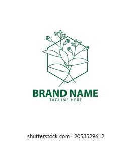 Vector abstract logo design templates in trendy linear minimal style - symbols for cosmetics, beauty products, tattoo studios