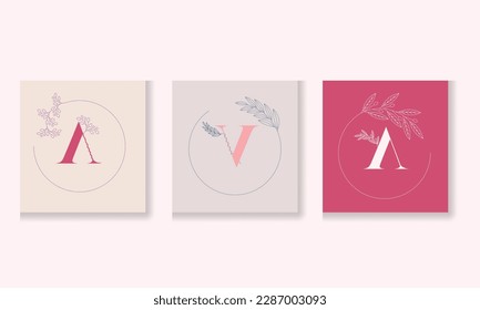 vector abstract logo design templates in trendy linear minimal style hands with rose symbols for cosmetics, jewellery, beauty and handmade products, tattoo studios