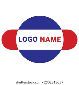 vector abstract logo in flame shape