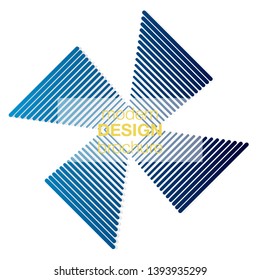 vector abstract logo, icon isolated. Point logo, web abstract, direction, geometric triangles logo