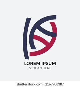 Diseño moderno con el logotipo abstracto del vector