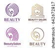 beauty salon label
